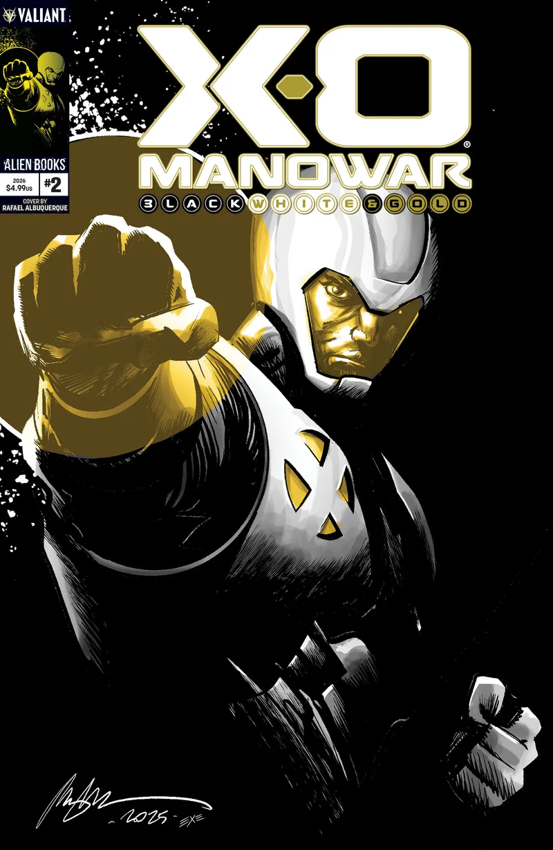 XO Manowar : B&W&G #2 IDW A Albuquerque 25/11/2026