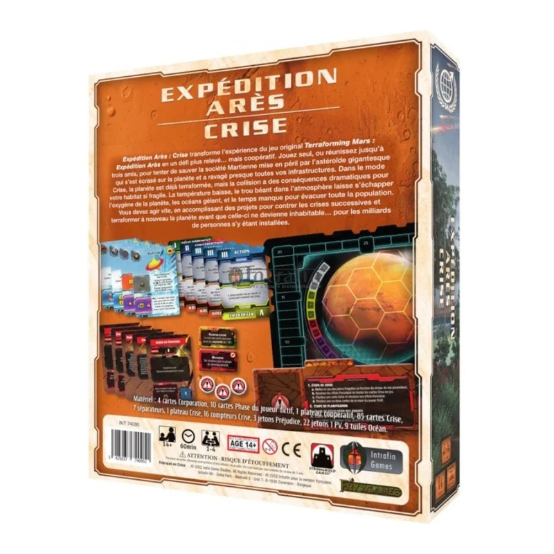 Terraforming Mars Expédition Arès - Ext. Crise (FR)