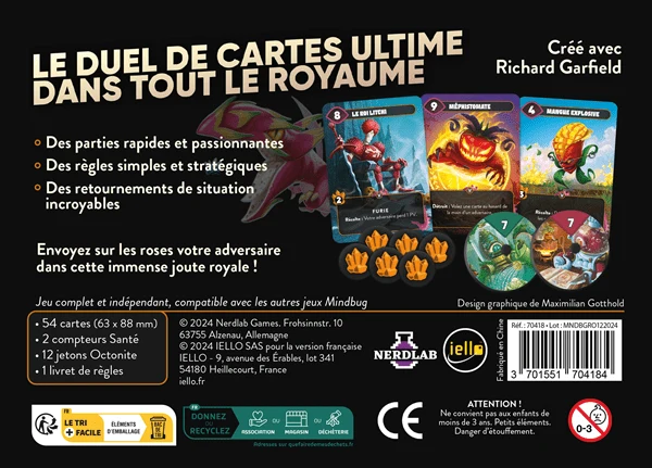Mindbug: Bataille de fruits Royale (FR)