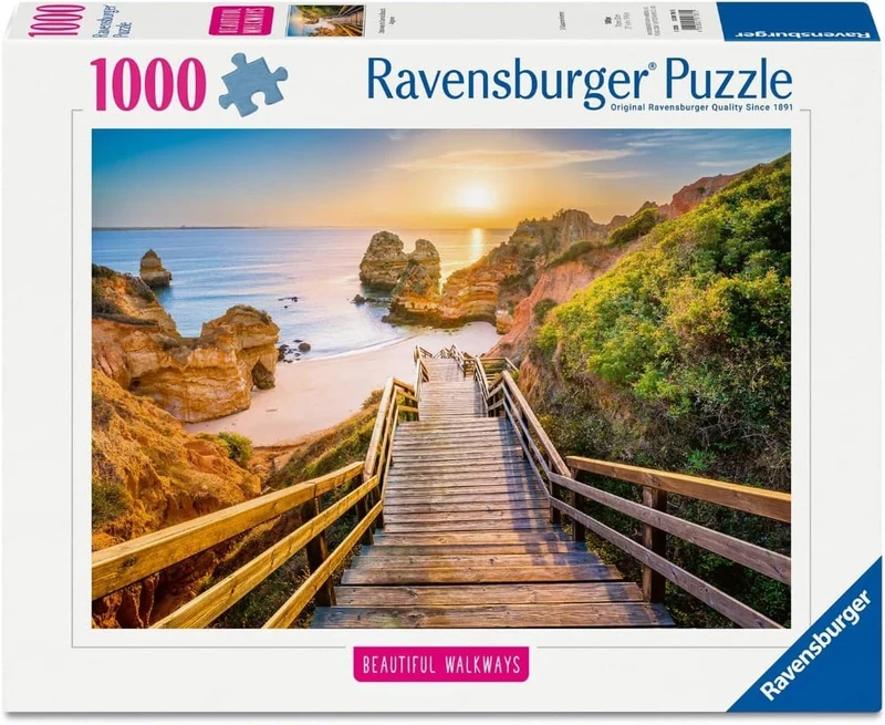 Stairway to Camilo Beach, Algarve (1000pcs)