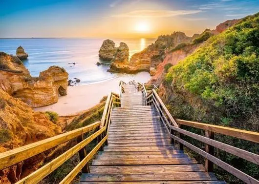Stairway to Camilo Beach, Algarve (1000pcs)