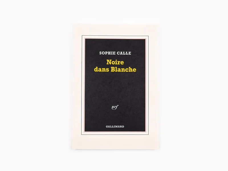 Sophie Calle - Noire dans Blanche