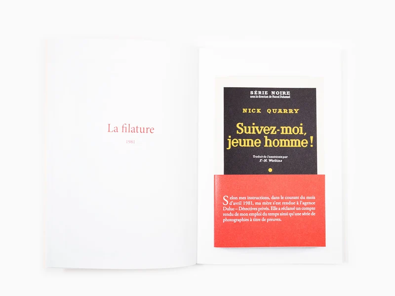 Sophie Calle - Noire dans Blanche