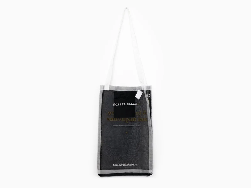 Sophie Calle - À toi de faire, ma mignonne Tote bag (noir)