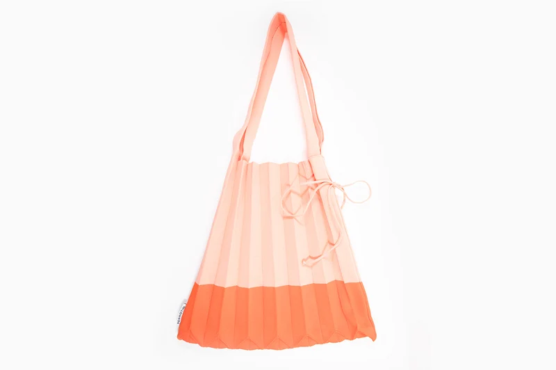 Perrotin - Sac en tricot plissé