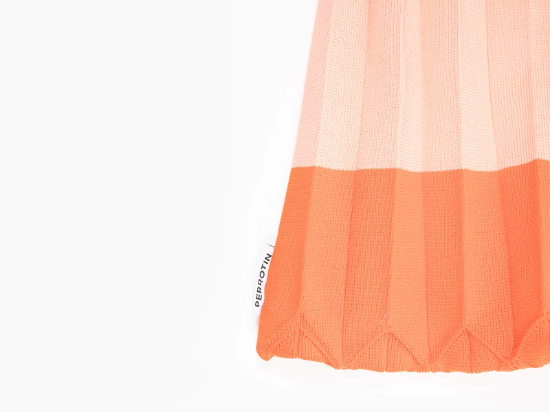 Perrotin - Sac en tricot plissé