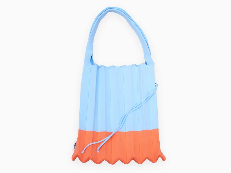 Perrotin - Sac en tricot plissé