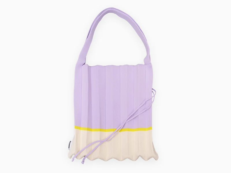 Perrotin - Sac en tricot plissé