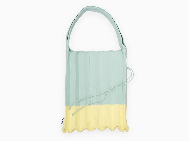 Perrotin - Sac en tricot plissé