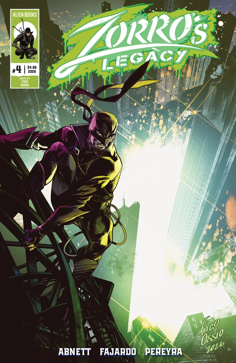 L'Héritage de Zorro #4 IDW B Ossio 18/11/2026