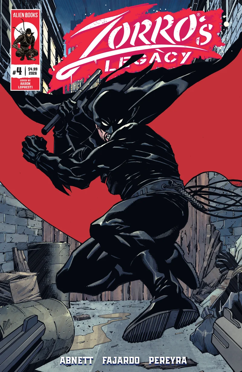 L'Héritage de Zorro #4 IDW A Lopresti 09/12/2026