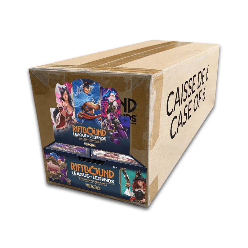 RIFTBOUND : JCC LEAGUE OF LEGENDS - BOOSTERS ORIGINES SCELLÉ