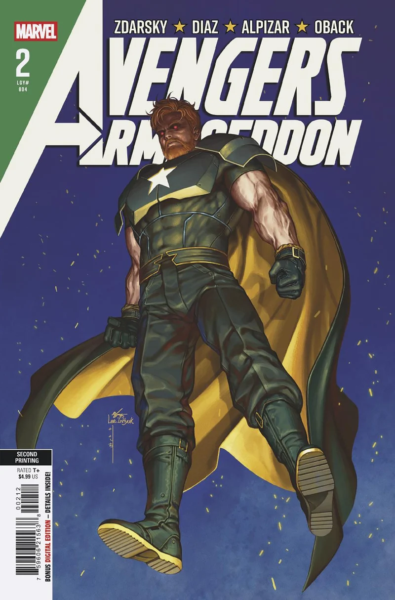 Avengers : Armageddon #2 Inhyuk Lee 2e tirage MARVEL 30/09/2026