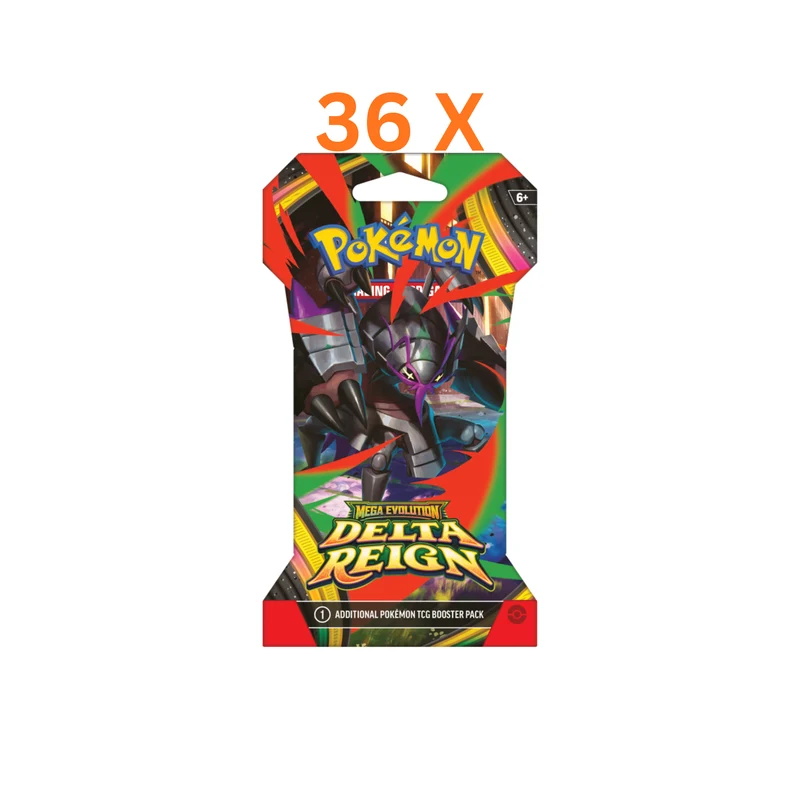 JCC POKÉMON ME06 : PACK DE 36 BOOSTERS DELTA REIGN - 6 NOVEMBRE [LIRE LA DESCRIPTION]