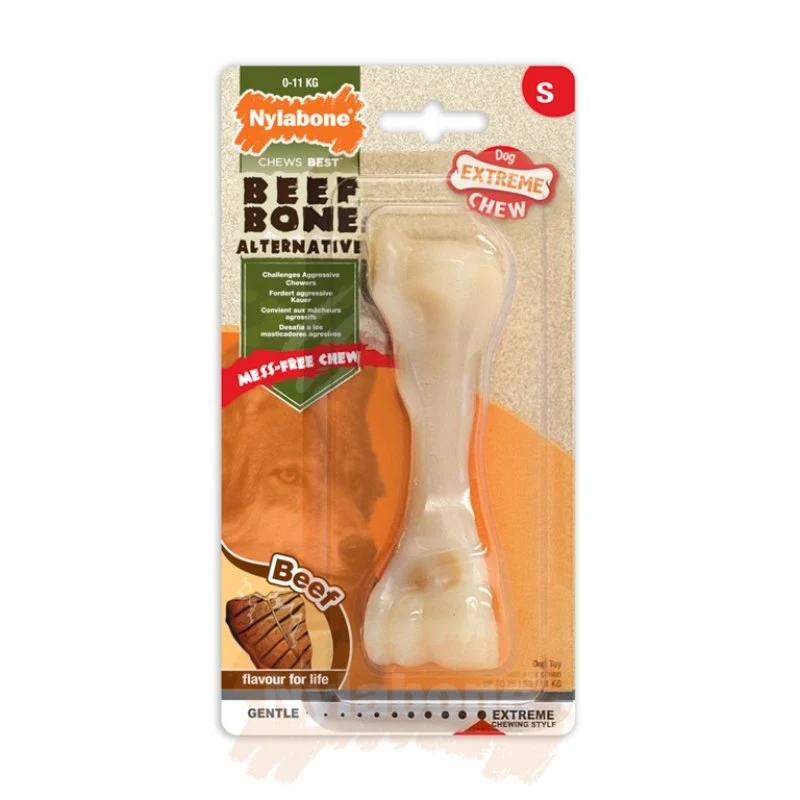 Os à mâcher Extreme Chew saveur bœuf - Nylabone