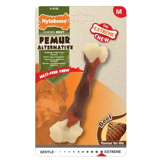 Fémur à mâcher saveur bœuf - Nylabone