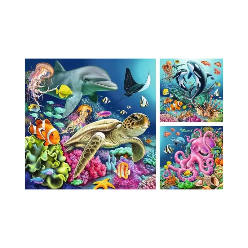 Underwater (3x49 pcs)