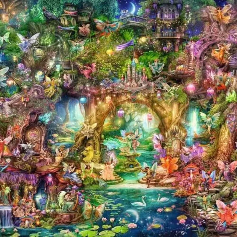 Hidden World of Fairies (4000 pcs)