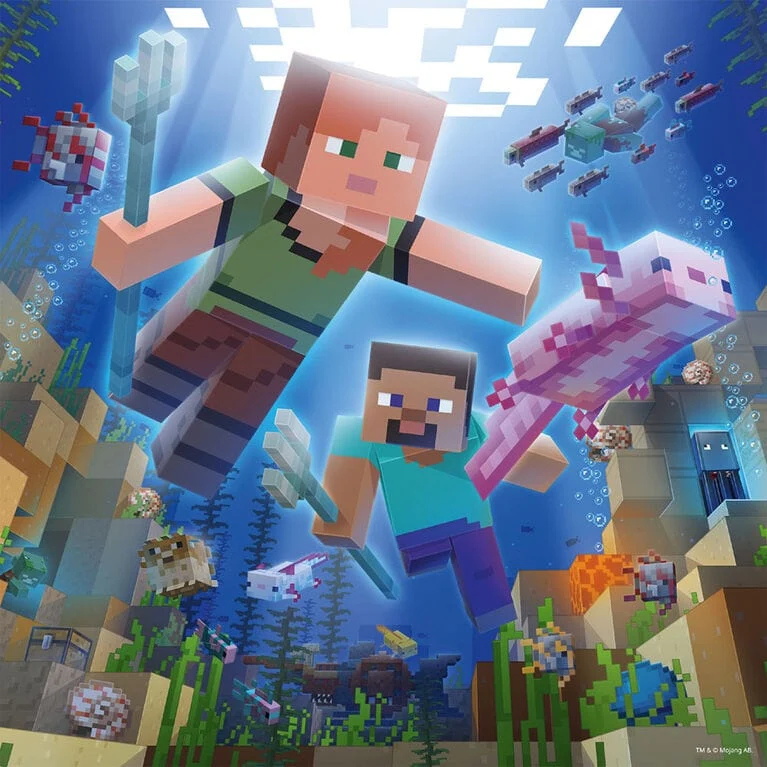 Biomes de Minecraft (3x49 pcs)