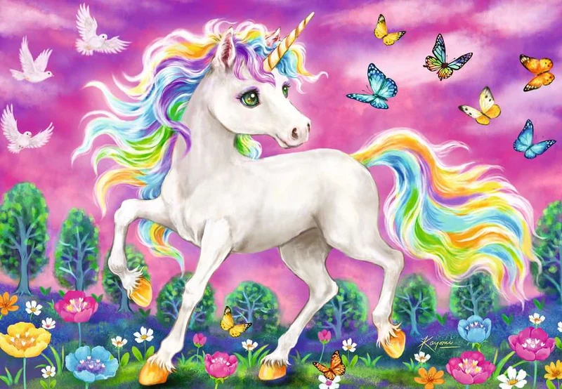 Unicorn and Pegasus (2x24 pcs)