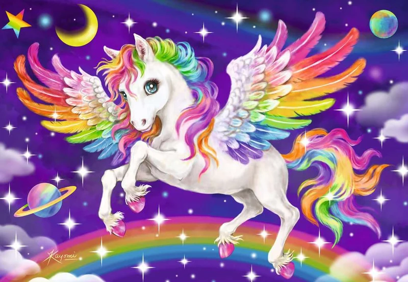 Unicorn and Pegasus (2x24 pcs)