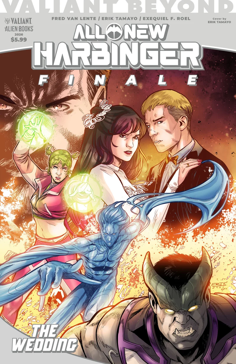 Valiant Beyond : Finale inédite de Harbinger - Le Mariage IDW A Tamayo 12/02/2026