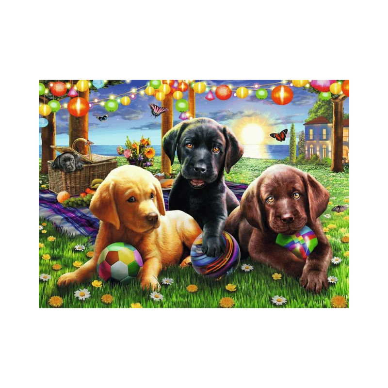 Pique-nique des chiens (100 pcs XXL)