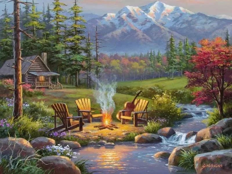 Riverside Livingroom (750 pcs LARGE)