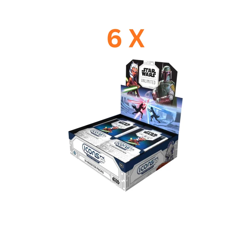 STAR WARS : UNLIMITED - ÉDITION ICÔNES 2027 - BOOSTER CASE - LIMITE À 1 PAR COMMANDE [LIRE LA DESCRIPTION]