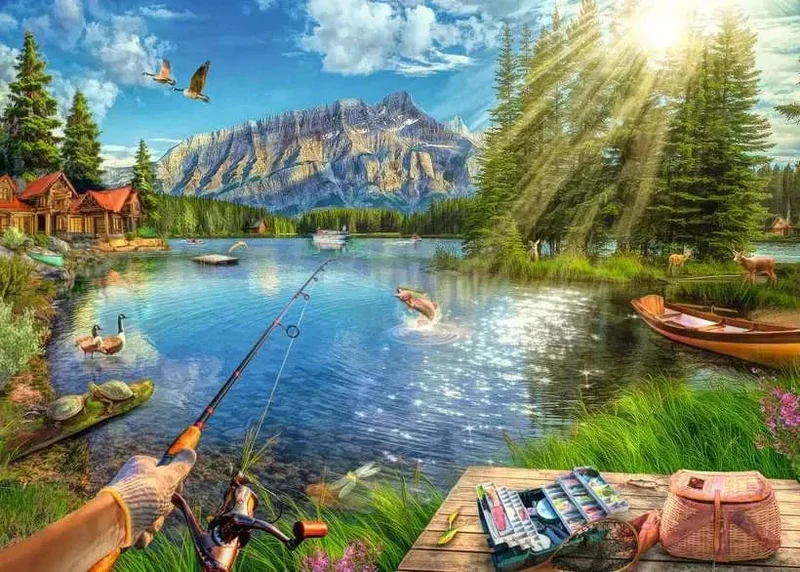 Life at the Lake (1000 pcs)