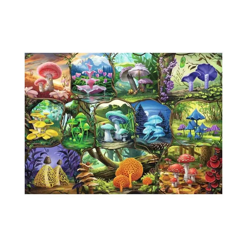 Beautiful Mushrooms (1000 pcs)
