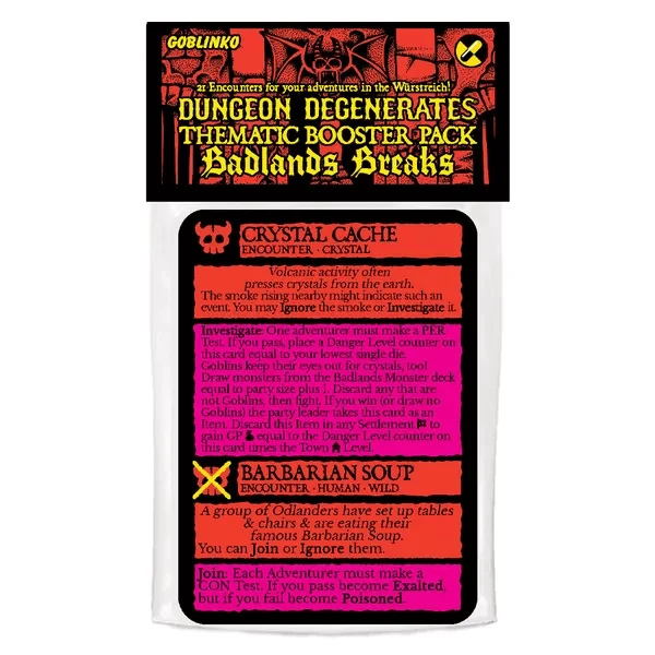 Dungeon Degenerates : Badlands Breaks (EN)