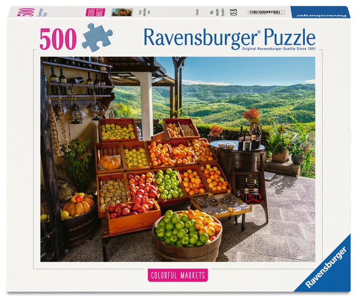 Fruit and Vegetable Market, Croatia (500 pcs)