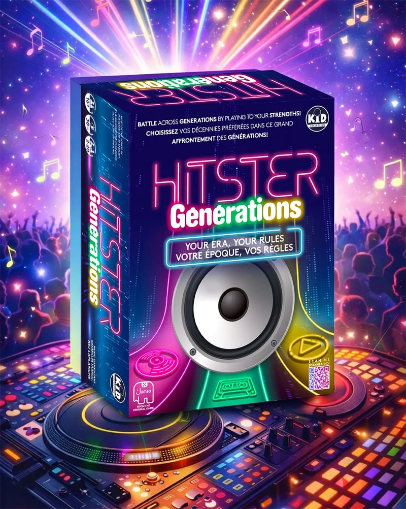 Hitster Générations - Jeu de party musical (ML)