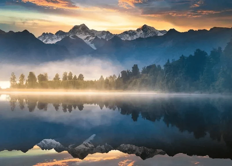 Lake Matheson, New Zealand (1000 pcs)
