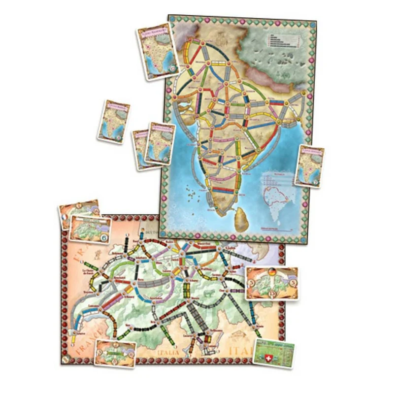 Ticket to Ride: Map #2 - India (ML)