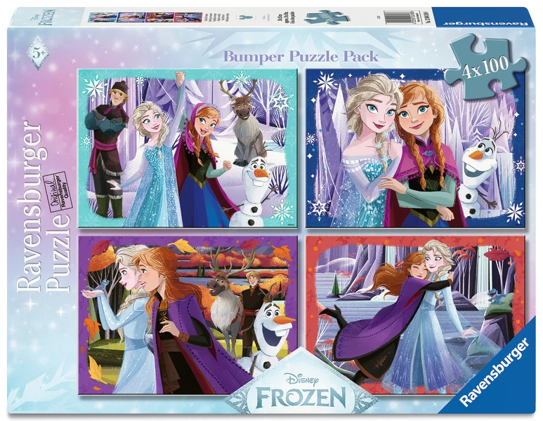 Disney Frozen (4x100 pcs)