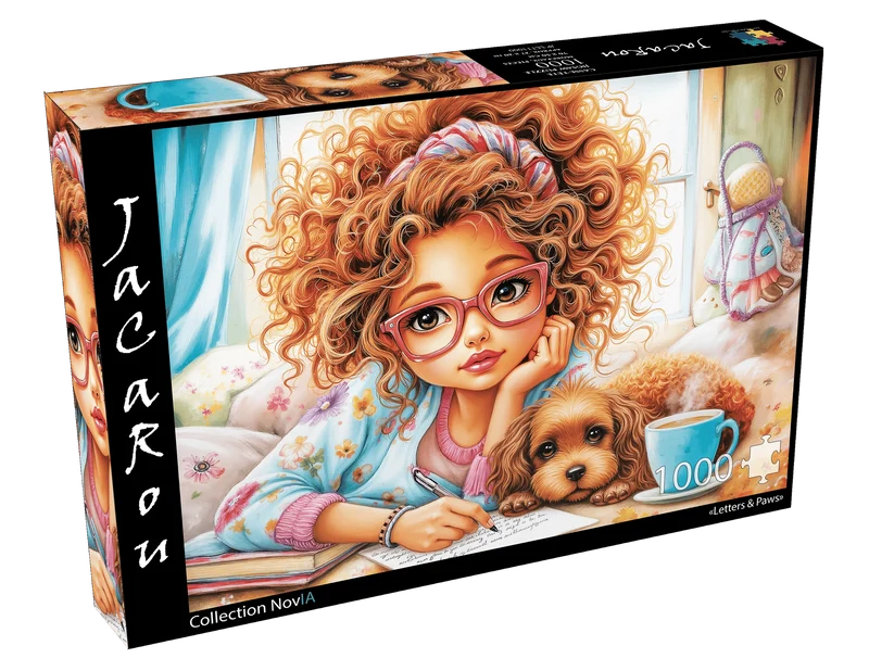Letters and Paws (1000 pcs)