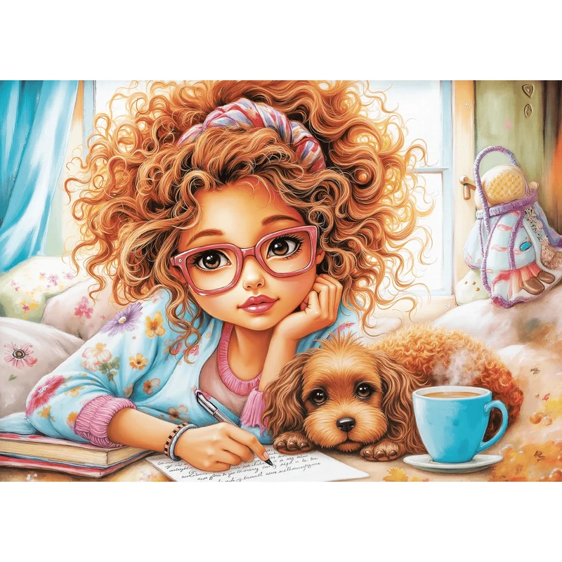 Letters and Paws (1000 pcs)
