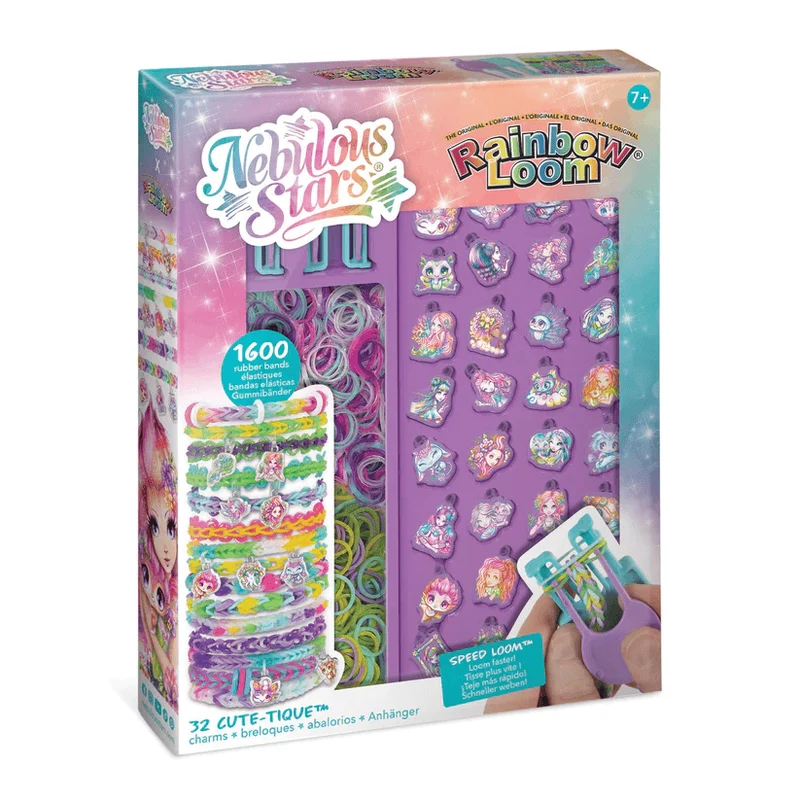 Nebulous Star - Rainbow Loom - Ensemble de bracelets à breloques (ML)