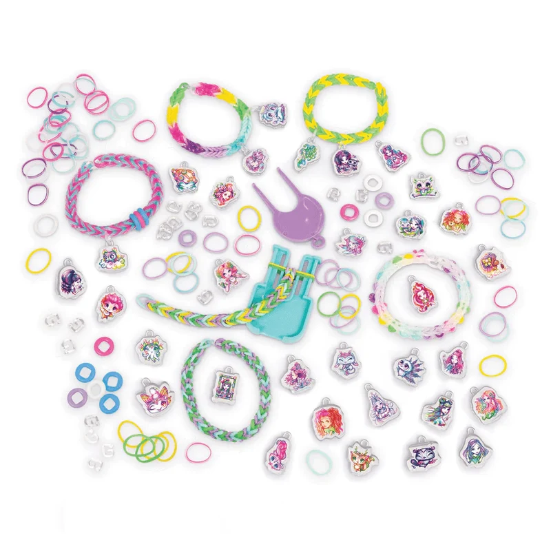 Nebulous Star - Rainbow Loom - Ensemble de bracelets à breloques (ML)