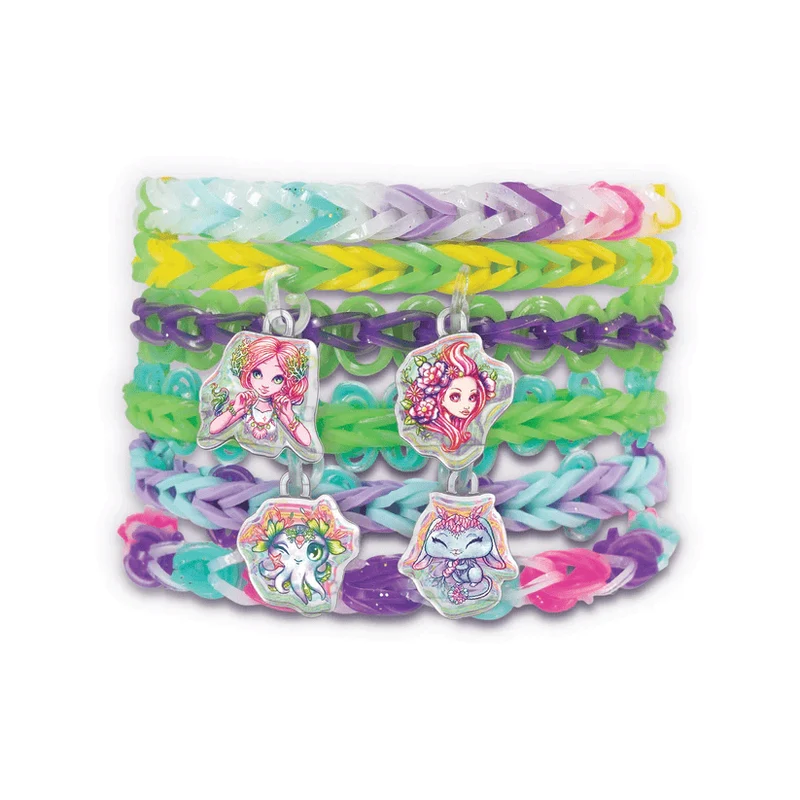 Nebulous Star - Rainbow Loom - Ensemble de bracelets à breloques (ML)