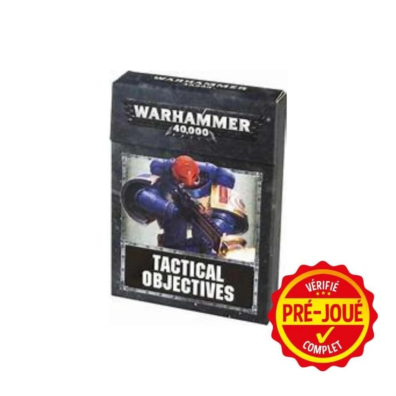 Warhammer 40 000 : tactical objectives (pré-joué) (EN)