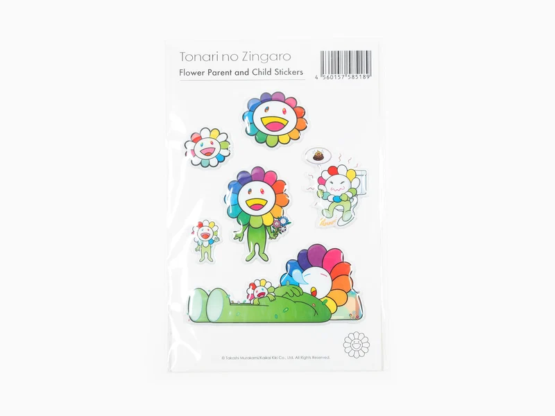 Takashi Murakami - Stickers Bubblingly - Flower Parent and Child A