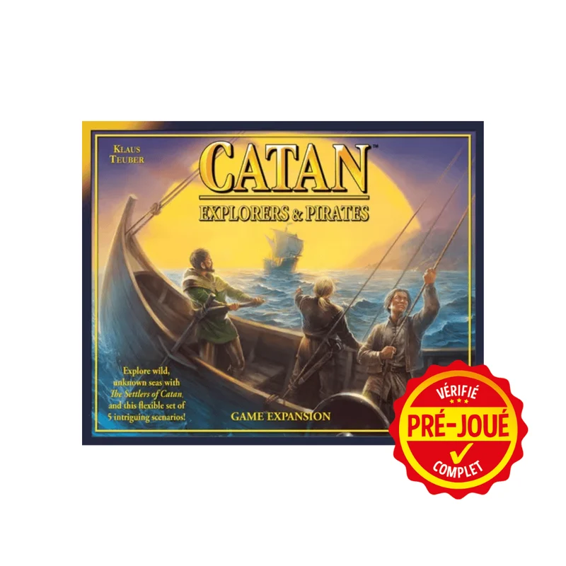 Catan: Explorers & Pirates Exp. - 2013 Edition (pré-joué) (EN)