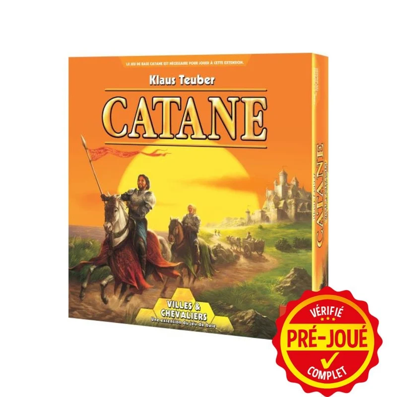 Catane: Ext. Villes et chevaliers - version 2010 [pré-joué] (FR)