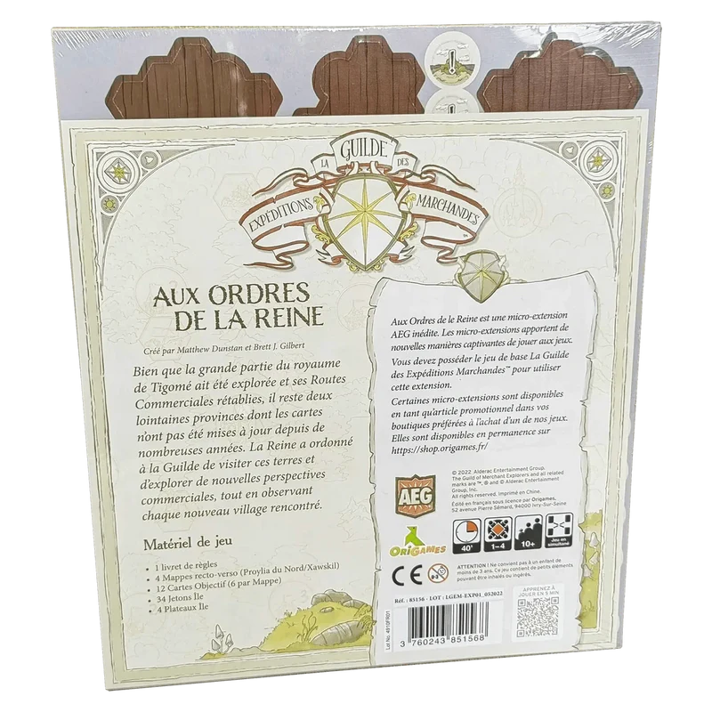 La Guilde des Expéditions Marchandes - Extension aux Ordres de la Reine (FR)