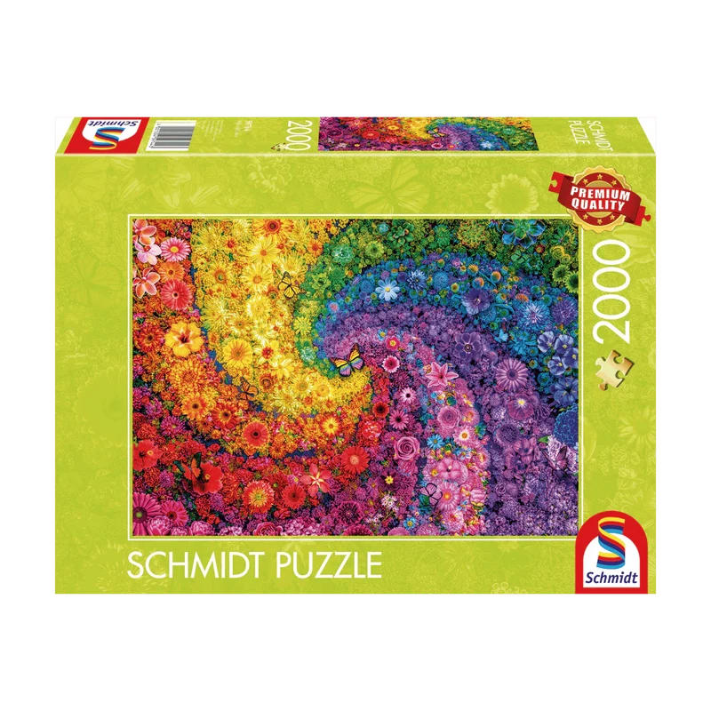 Couleurs tourbillonnantes floraison (2000 pcs)
