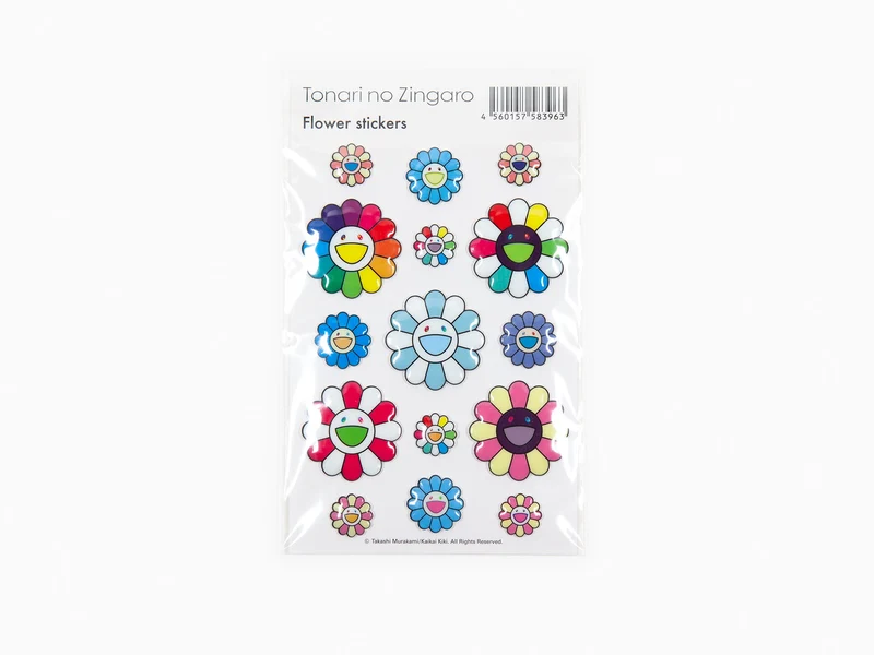 Takashi Murakami - Autocollants en forme de bulles - Fleur