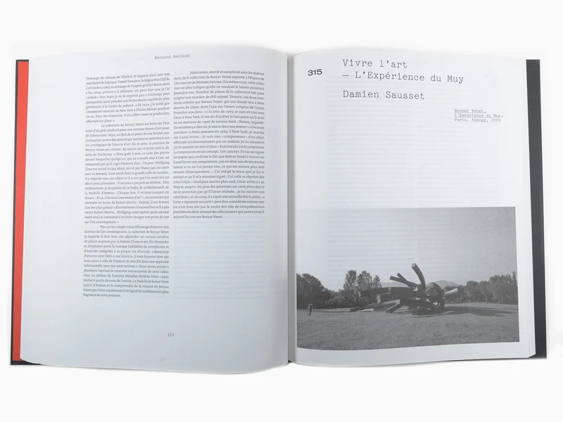Bernar Venet - Sur Bernar Venet, une anthologie